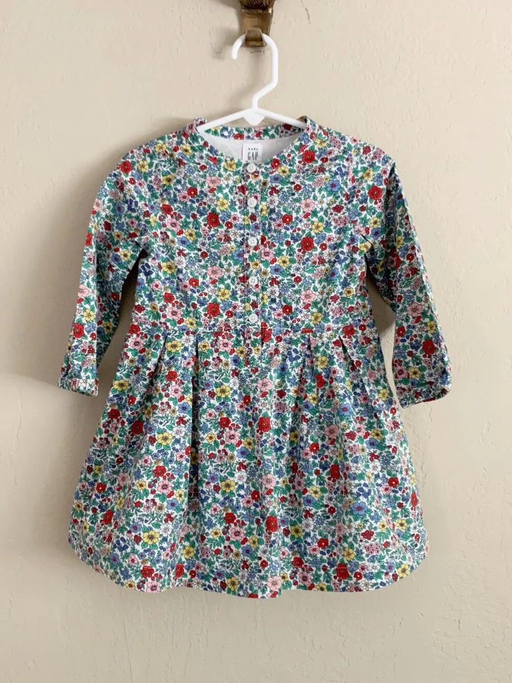 Baby Gap Floral Dress • 3 Years